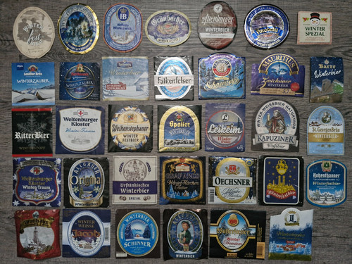 Bier etiketten sammlung - etiketten,