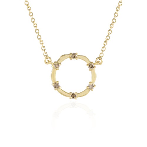 Cavill silbercollier 08ct - silbercollier, 0,08ct