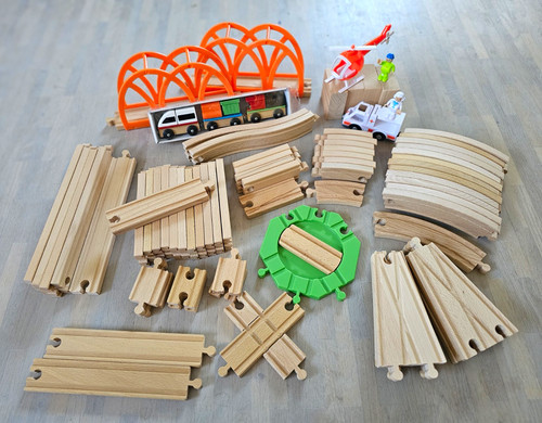 Ikea holzeisenbahn lillabo - holzeisenbahn,