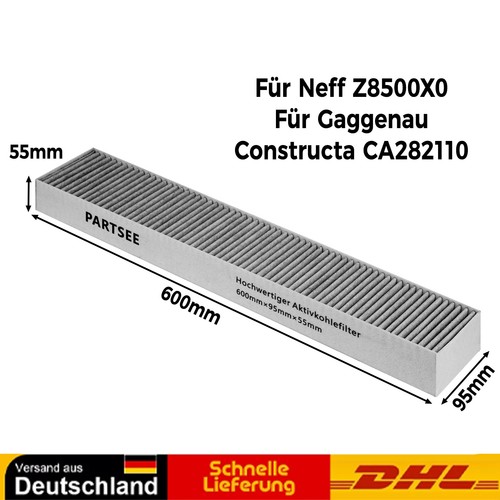 Aktivkohlefilter 17000822 für