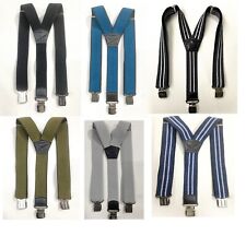 Hosenträger EXTRA STARK. 3 Clips 50 mm breit versch. Hosenträger Y