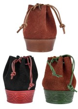 Battle-Merchant Mittelalter Beutel aus Leder, verschiedene Ausführungen