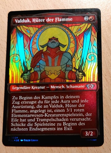 Mtg magic foil - magic:, valduk