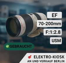 Canon EF 70-200mm F 1:2.8 L USM Objektiv Foto Kamera Lens Zoom Ultrasonic 77ømm