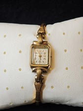 Alte Damenarmbanduhr Walzgold