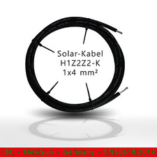 Solarkabel IBC FlexiSun 4mm² PV Kabel 12AWG Solarpanel Photovoltaik