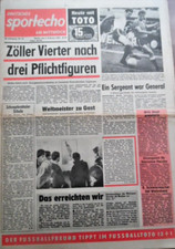 DEUTSCHES SPORTECHO 5. Februar 1969 Skispringen DDR-Eishockey Basketball Fußball