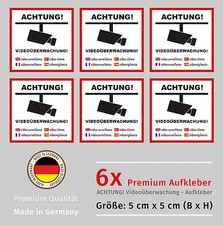 Achtung Videoüberwachung