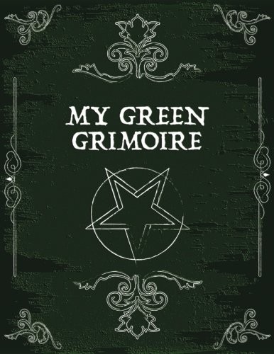 Green grimoire large - green, grimoire: