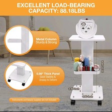 Salon Trolley Friseurwagen Arbeitswagen Kosmetikwagen Beauty Rollwagen bis 60KG