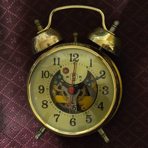 Vintage wecker mechanisch - wecker,