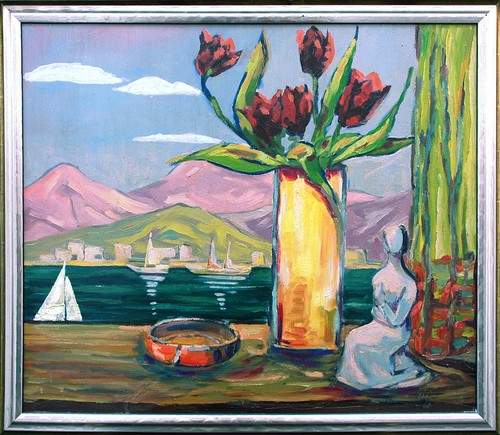 Expressiver realismus tulpen - realismus,