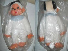 MON CHI CHI Monchichi Monchhichi Mon Chichi AFFE Vintage 80 cm.25/30 WEISS