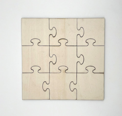Puzzle teilig blanko quadrat - puzzle,
