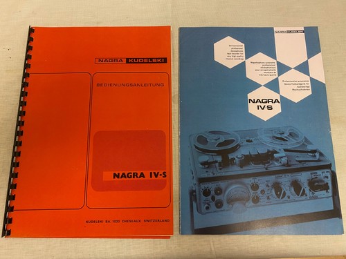 Nagra bedienungsanleitung - nagra, iv-s