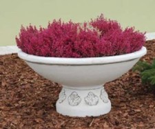 Blumenvase (S114) Pflanzkorb Pflanzschale Blumenkübel Dekoration Steinguss 56 cm