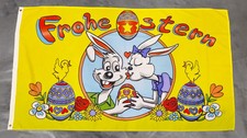 Fahne flagge frohe ostern - fahne,