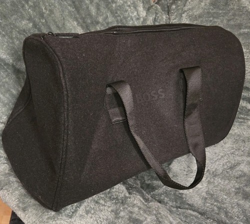 Schwarze filzige tasche - filzige, "boss