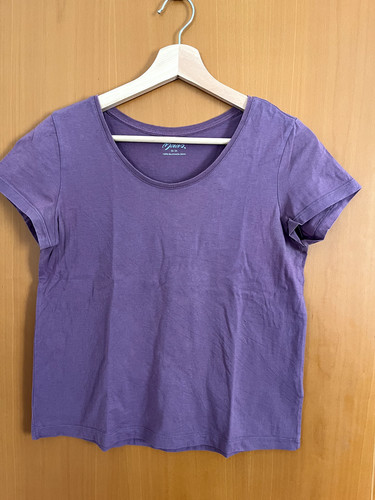 Rundhals shirt damen - rundhals,