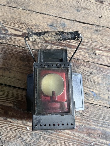 Alte eisenbahner karbit lampe - eisenbahner,