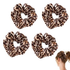 4 Stück Scrunchies