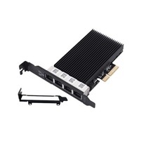 4-Port 2,5 Gbit PCIe Netzwerkkarte intel i226-V 2.5G LAN Ethernet  2.5Gbps Quad 