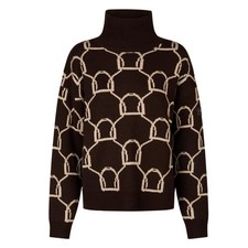 Eskadron HERITAGE Damenrolli, Rollkragenpullover " KNIT JUMPER " , black-truffle