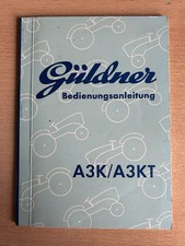 Güldner A3K/A3KT Bedienungsanleitung