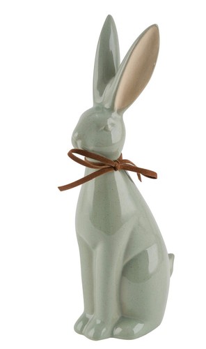Hase keramik salbei natur - hase,