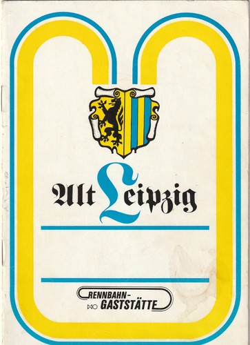 Ddr speisekarte leipzig - speisekarte, ho