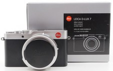 TOP! Leica D-Lux 7 - nur  1.485 Auslösungen - Silber Chrom 3952 OVP - Händler