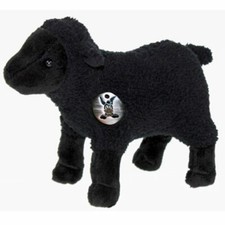 Kuscheltier Schaf Lamm schwarz