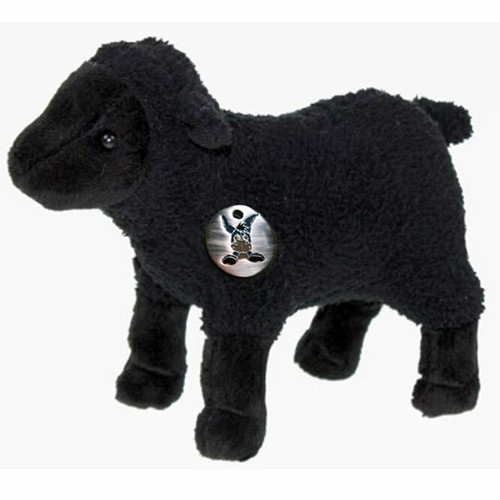 Kuscheltier schaf lamm schwarz - lamm,