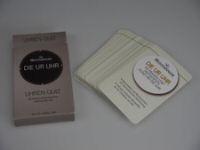 MeisterSinger, Meister Singer, Uhren Quiz mit 48 Fragen und Antworten