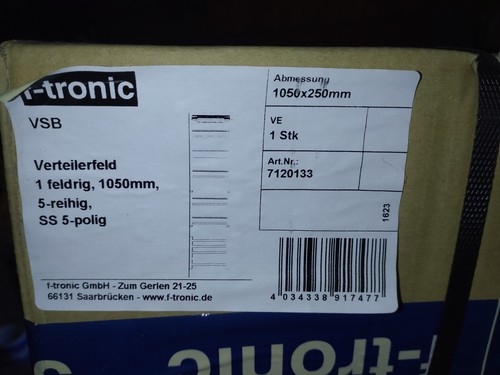 Tronic vsb verteilerfeld - f-tronic, 1-