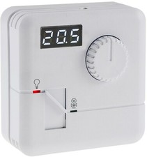 Raumthermostat Raumtemperaturregler Thermostat LED 230V Fußbodenheizung Aufputz