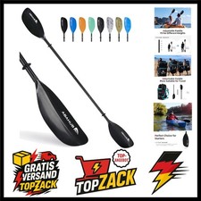 Kajak Paddel verstellbar 210cm bis 230cm 3teilig Doppelpaddel Schwimmende Kaj...