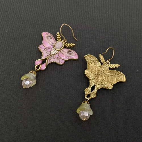 Ohrringe schmetterling vintage - ohrringe,