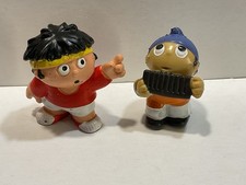 Mainzelmännchen 2 x Figur 1977/1992 Comicfiguren Sportliches Fritzchen..