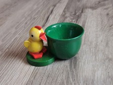 Erzgebirge DDR Eierbecher mit Küken