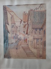 Adolf Reile - Aquarell