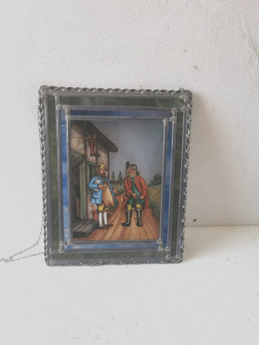 Fensterbild bleiverglasung - fensterbild,