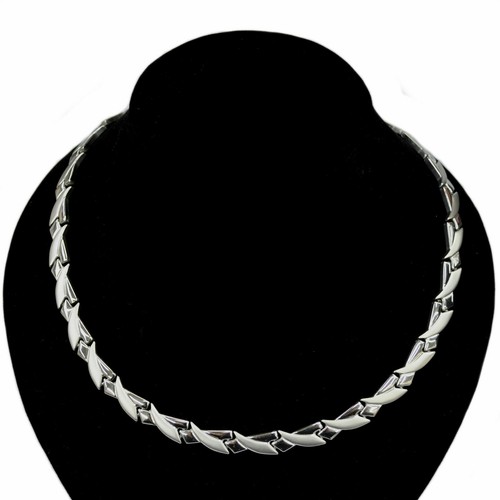 Edelstahl collier halskette - edelstahl,
