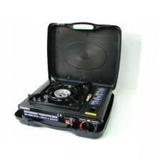 Gaskocher Campingkocher Gas Camping Kocher Gasherd  Kartuschenkocher mit Koffer