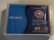 🧩 2×Sony Premium 90P DDS Data Cartridge (2 GB) – Neu & OVP Sicherungsbänder