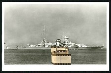 Foto AK - Schlachtschiff