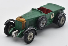 Matchbox MoY Yesteryear Y5 Le Mans Bentley grün, grünes Verdeck. Lesney England