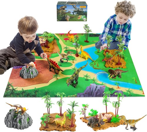 Dinosaurier spielzeug set - dinosaurier,