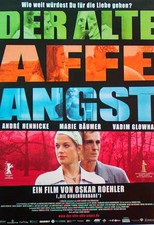Der alte Affe Angst - Vadim Glowna - Christoph Waltz Filmposter 37x53cm gerollt