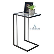 C-förmiges Sofa Beistelltisch